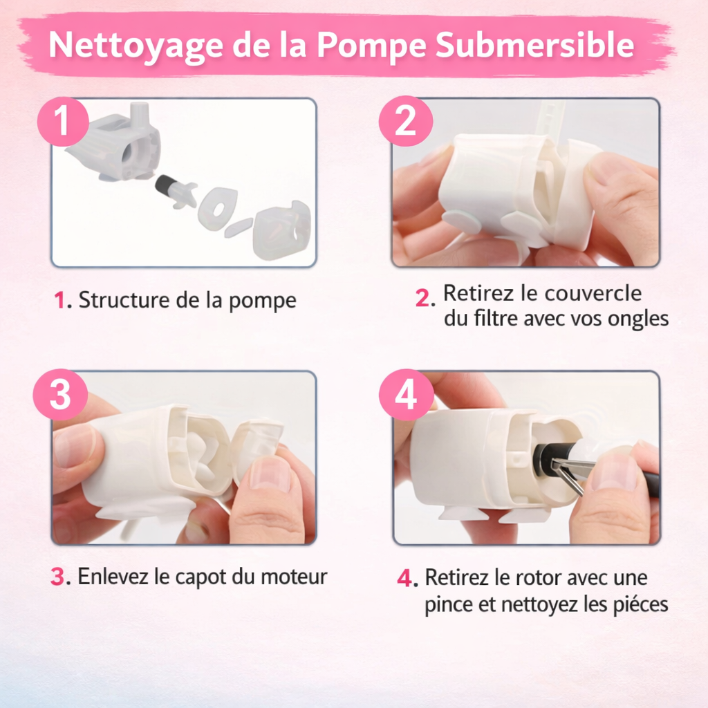 Fontaine à eau intelligente pour chat 2,2 L