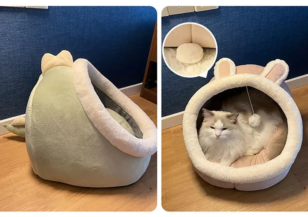 Maison douce et confortable pour chat