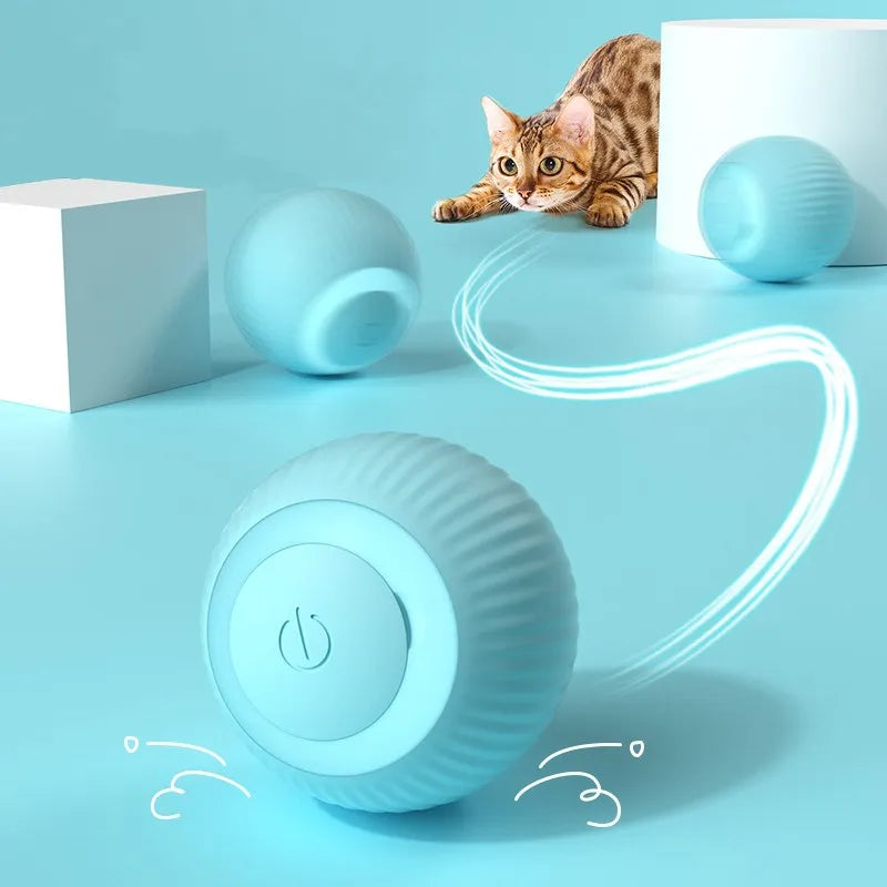 Balle interactive intelligente pour chat