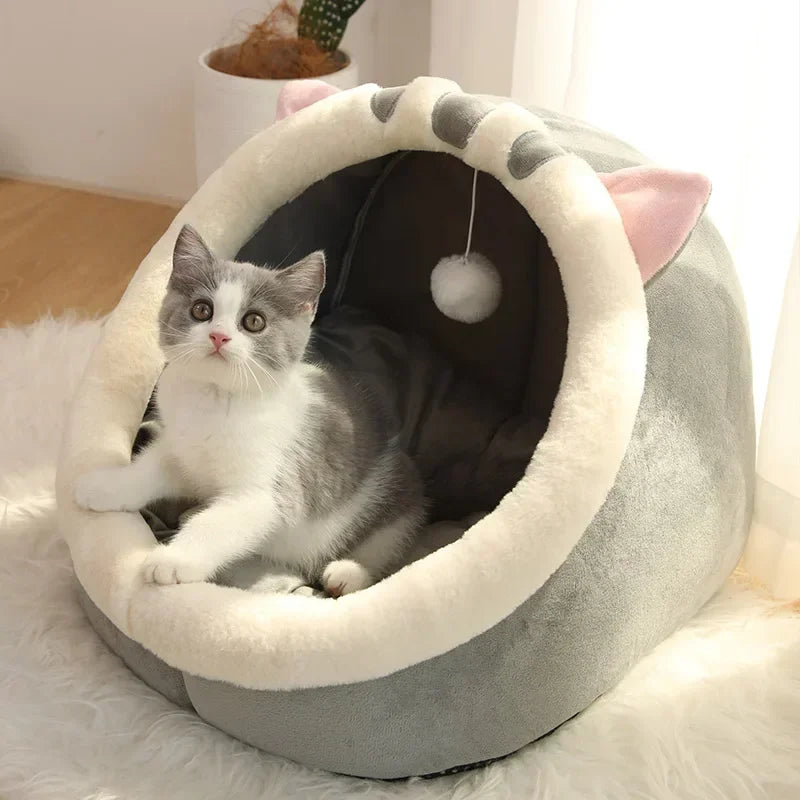 Maison douce et confortable pour chat