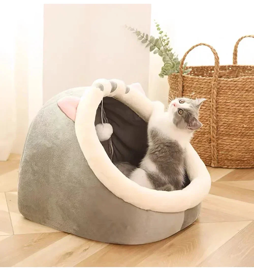 Maison douce et confortable pour chat